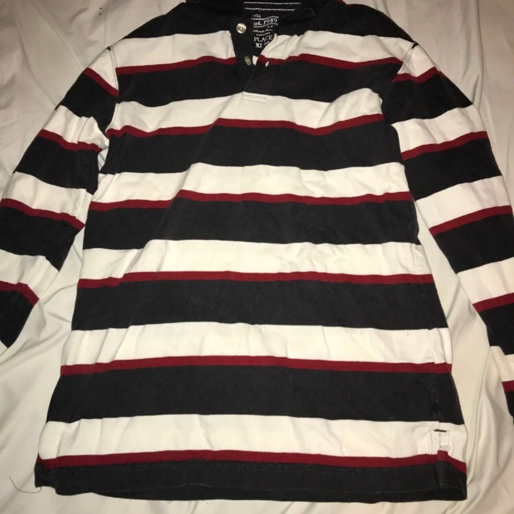 Boys long sleeve collar shirt
